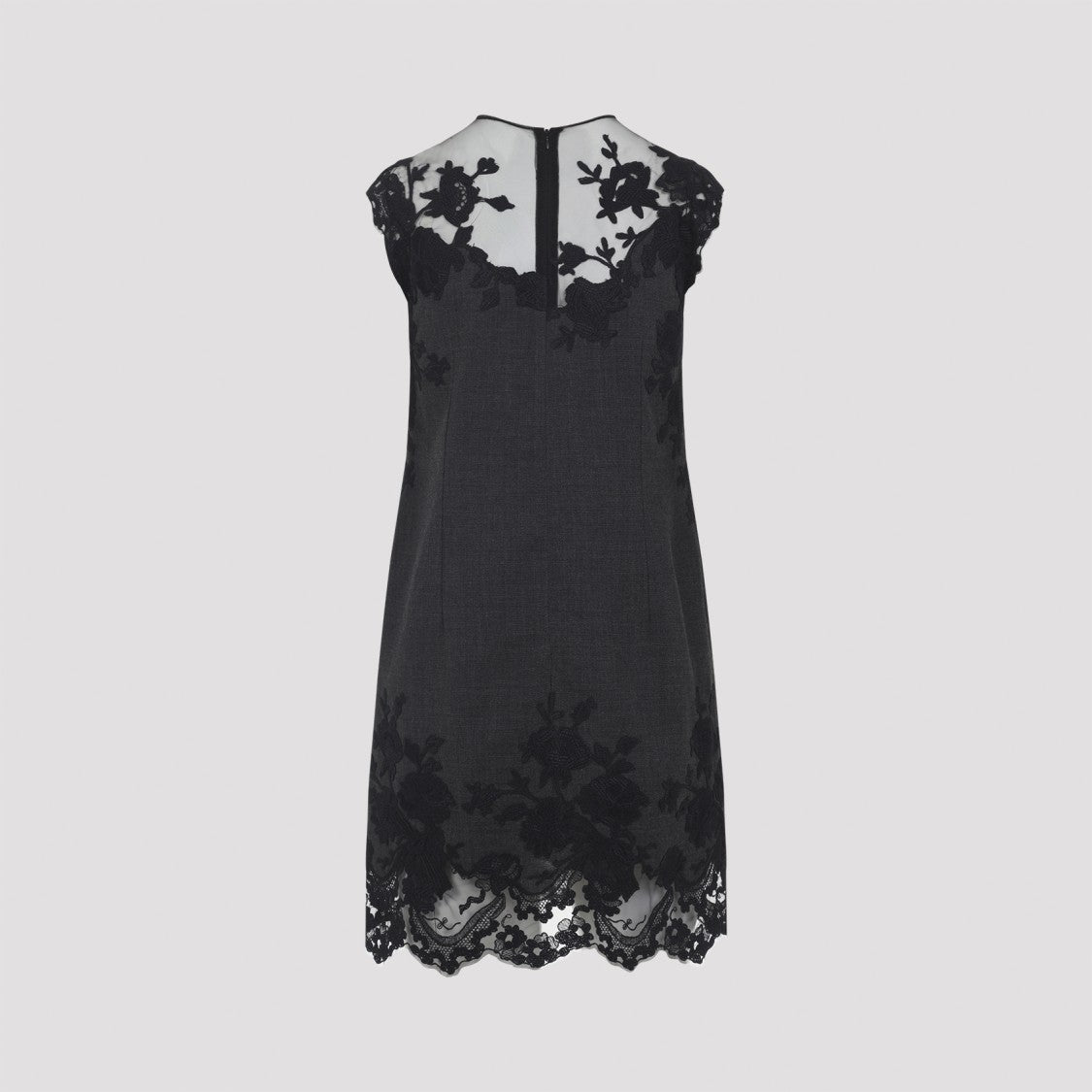 Ermanno Scervino Sleeveless Black Dress