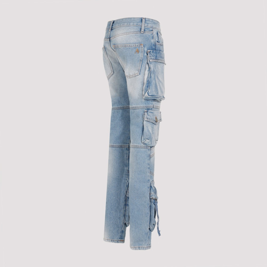 The Attico Sky Blue Essie Long Pants