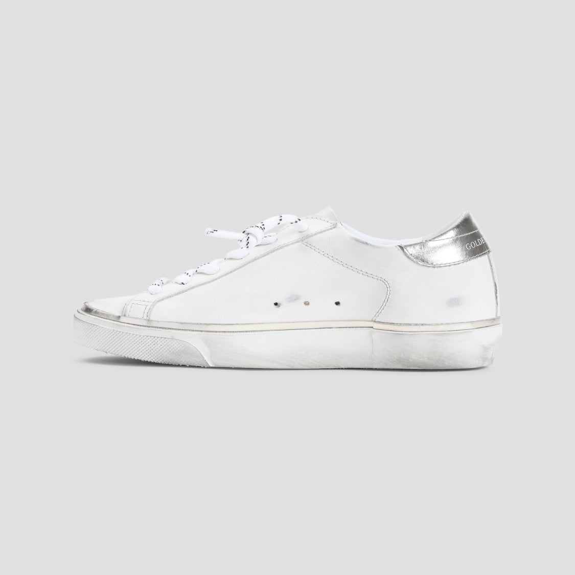 Golden Goose Super Star White Cow Leather Sneakers