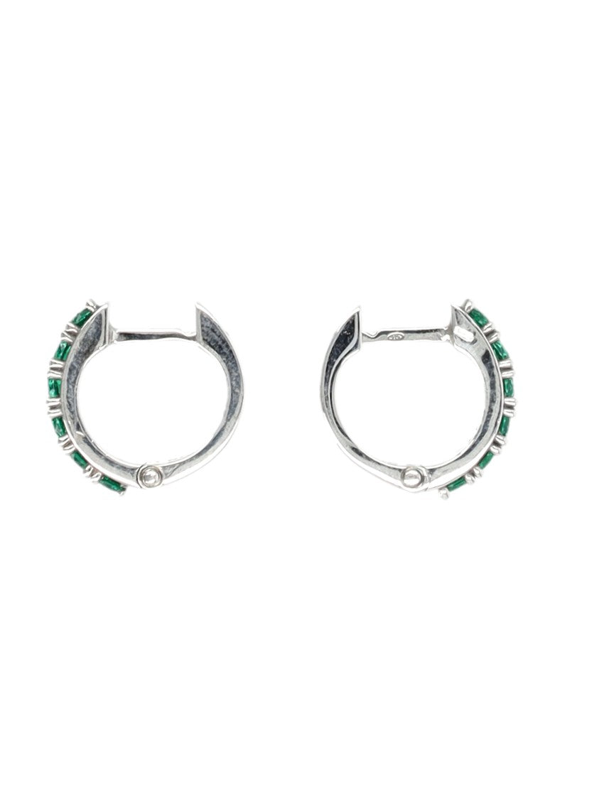 Emanuele Bicocchi Earring Pair Zircone Clear
