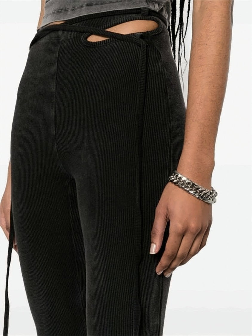 Ottolinger Slim Tapered Jogger Pants With Cut-Out Detail