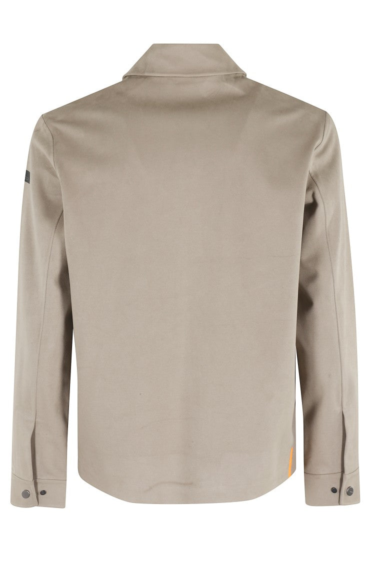 Rrd Tobacco Soft Jacket With Classic Collar