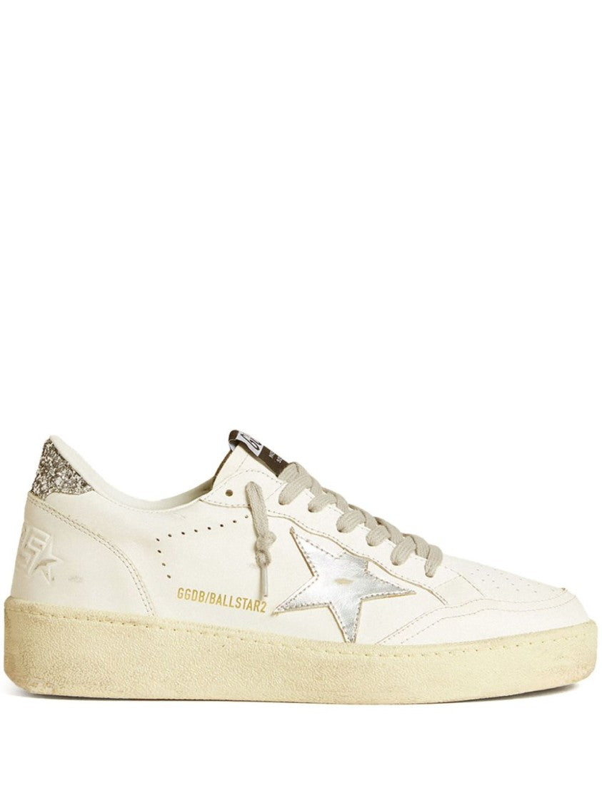 Golden Goose Textured Leather Sneakers