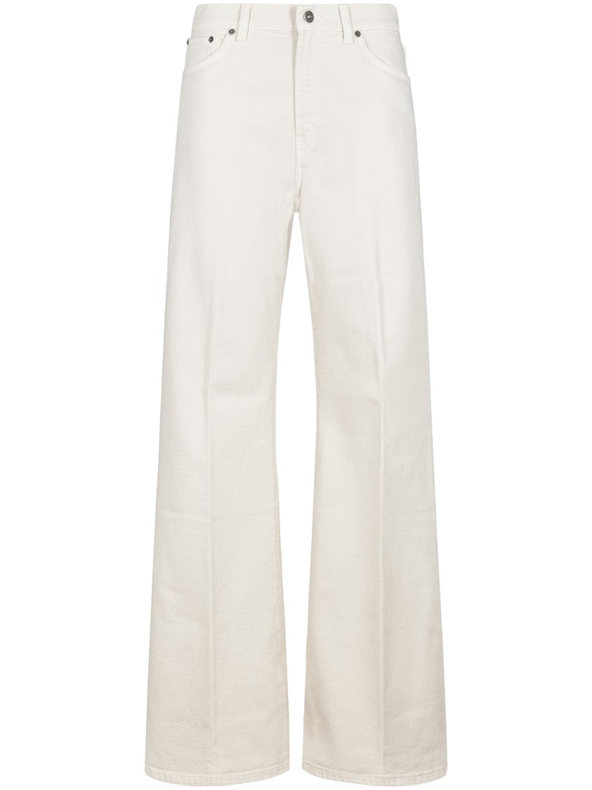 Dondup High-Waisted Wide-Leg Trousers