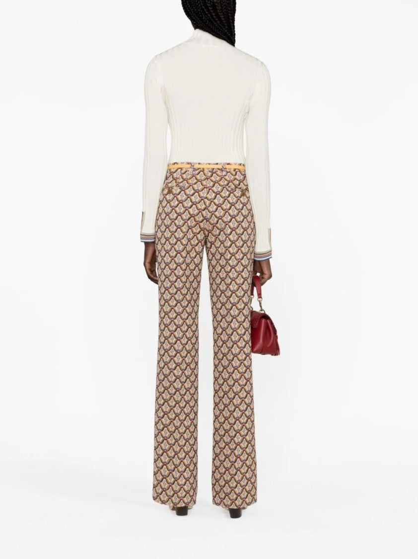 Etro Wool And Cashmere Blend Turtleneck Sweater