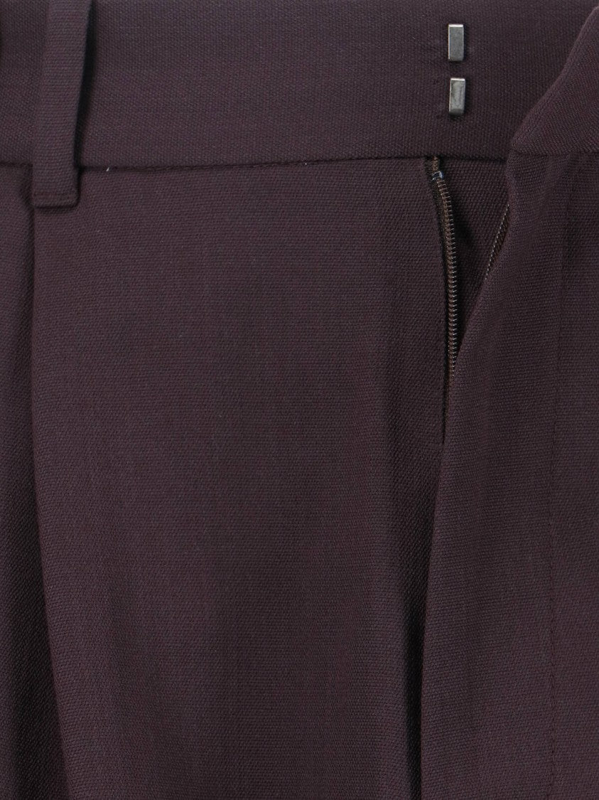 Studio Nicholson Straight-Leg Trousers With Tailored Silhouette And Minimalist Aesthetic