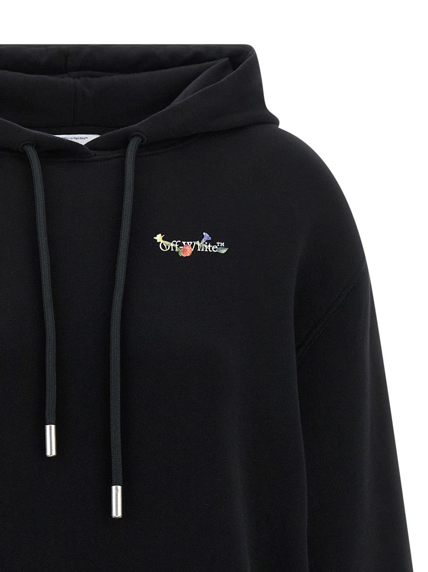 Off-White Arrow Glass Flower' Hoodie