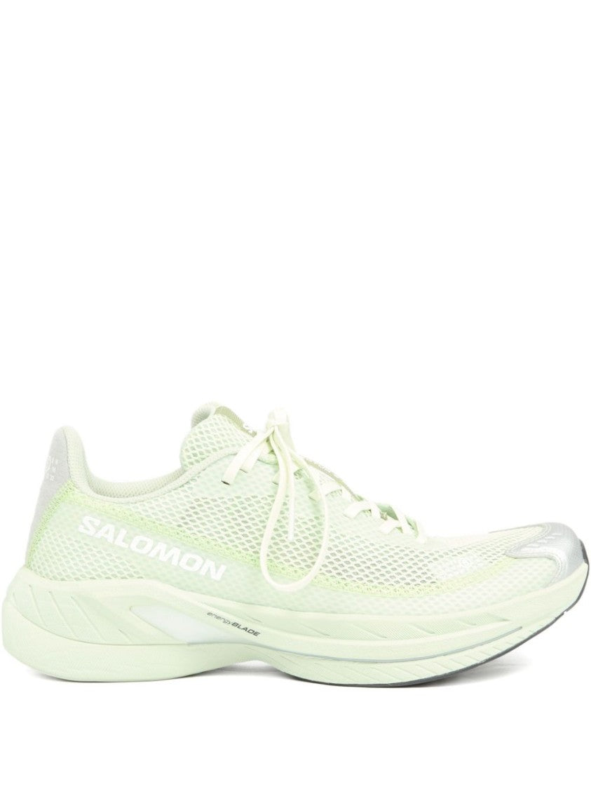 Mm6 By Maison Margiela Green Sneakers With Contrast Toe Cap