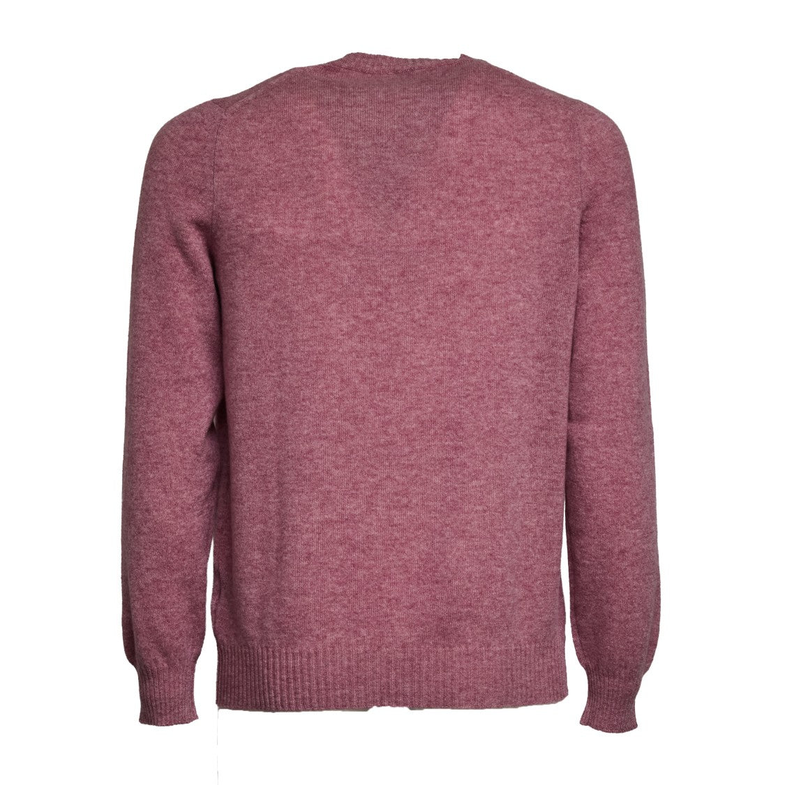 Fedeli Finely Knit Crew Neck Sweater In Soft Wool
