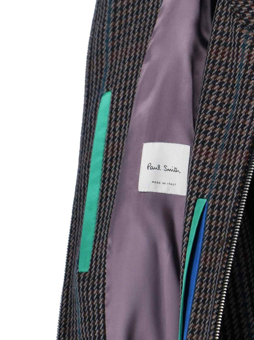 Paul Smith Classic Brown Jacket With Structured Silhouette