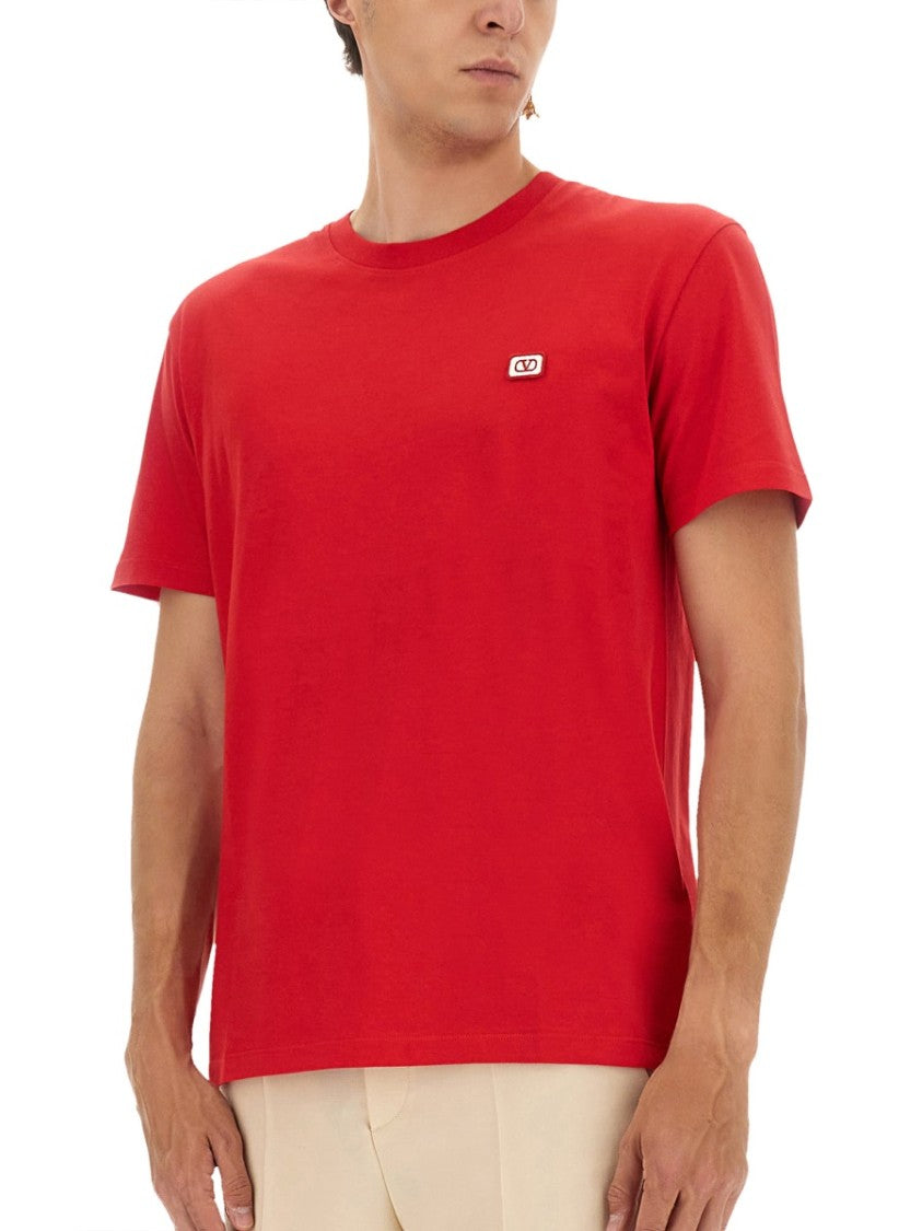 Valentino T-Shirt With Signature Vlogo