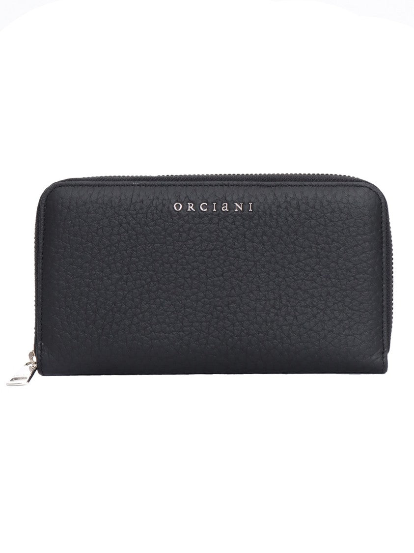 Claudio Orciani Hammered Leather Wallet