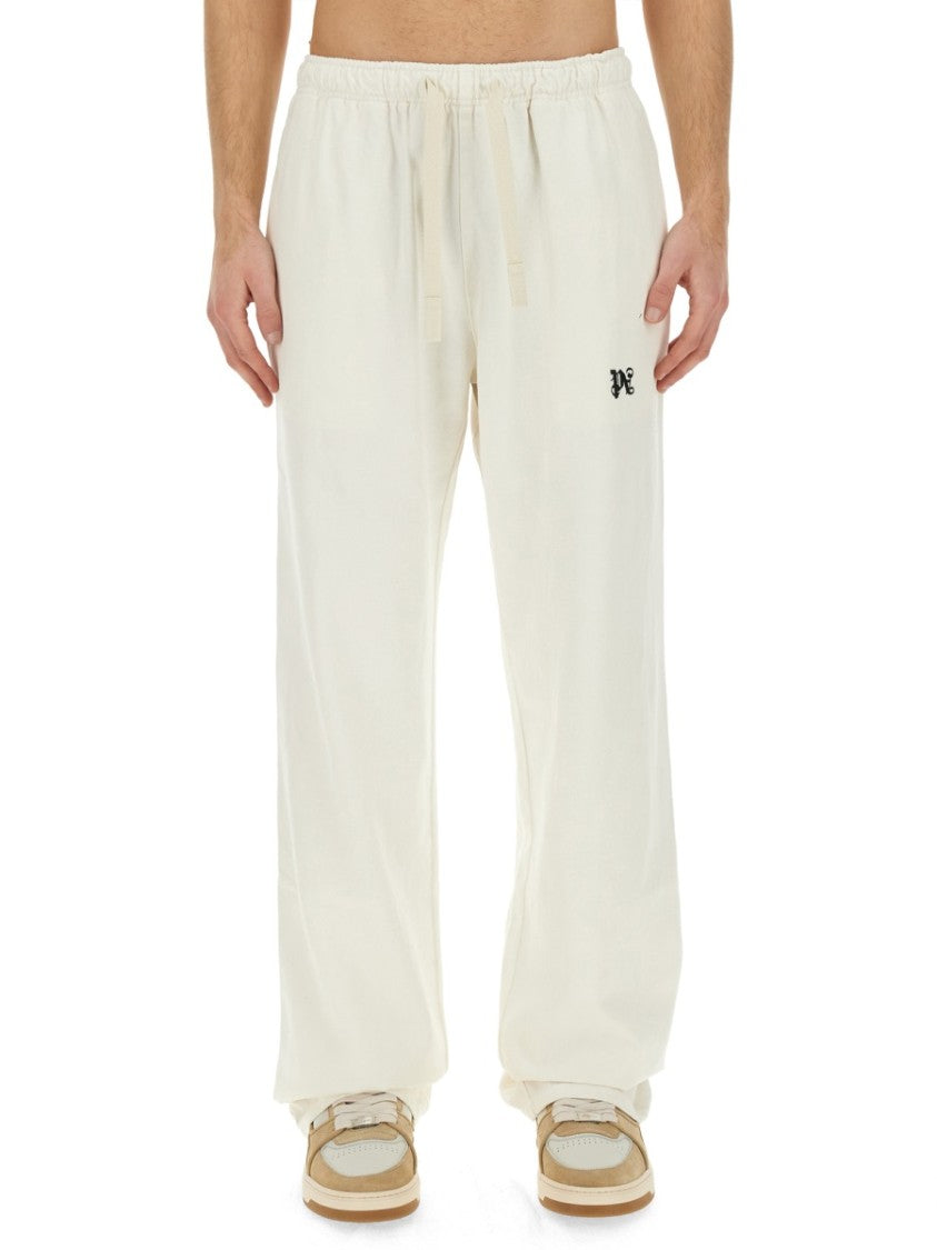 Palm Angels Pants With Logo