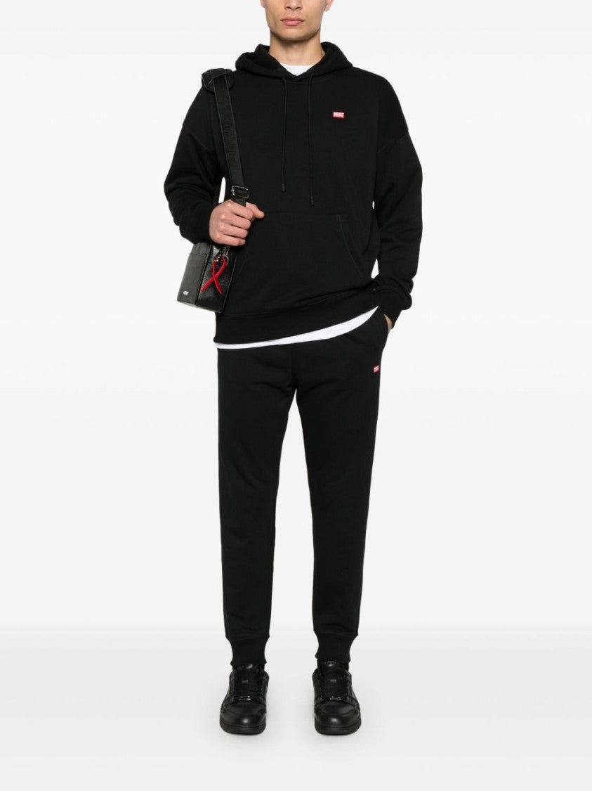 Diesel Tailored Fit Black Trousers