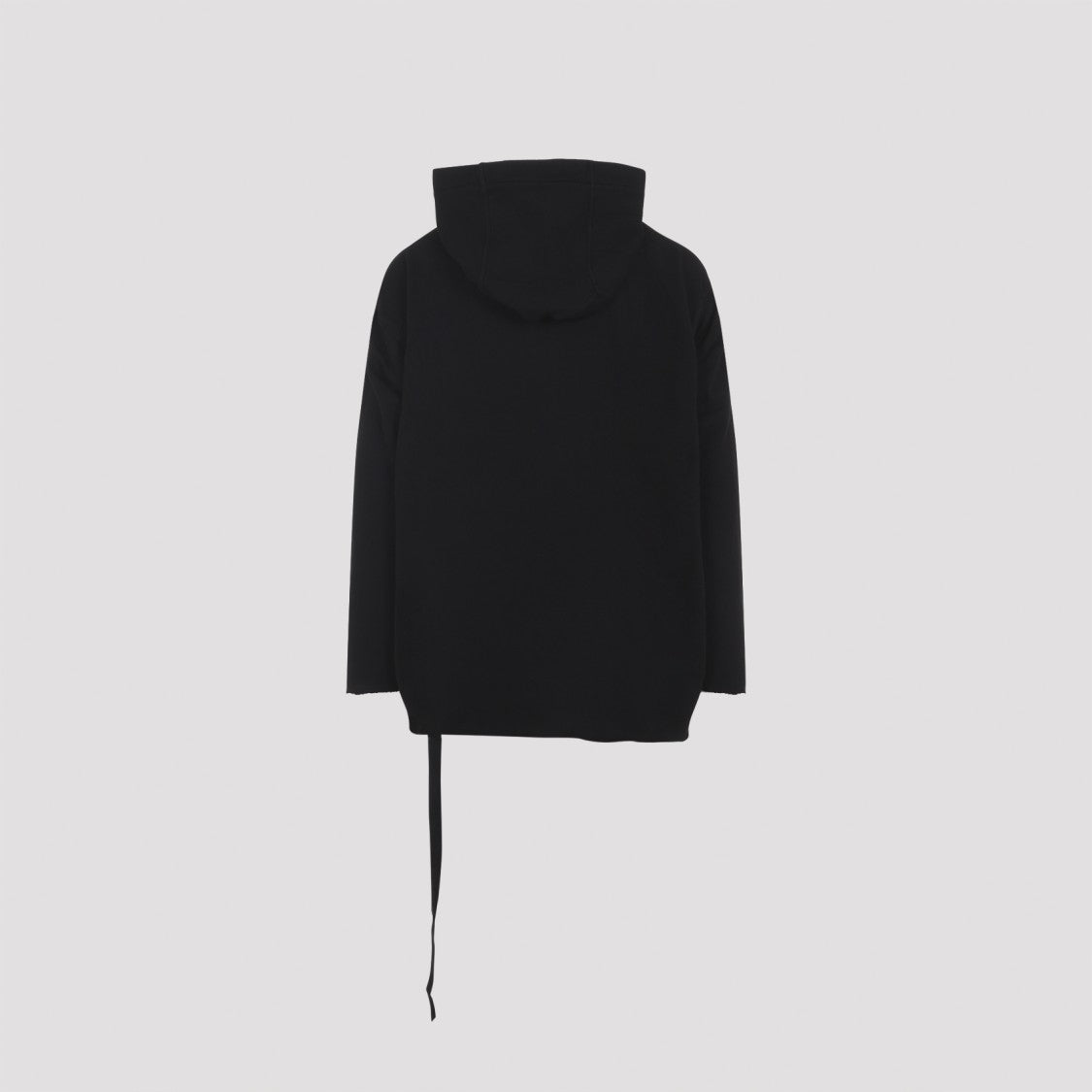 Drkshdw By Rick Owens Black Cotton Peter Hoodie