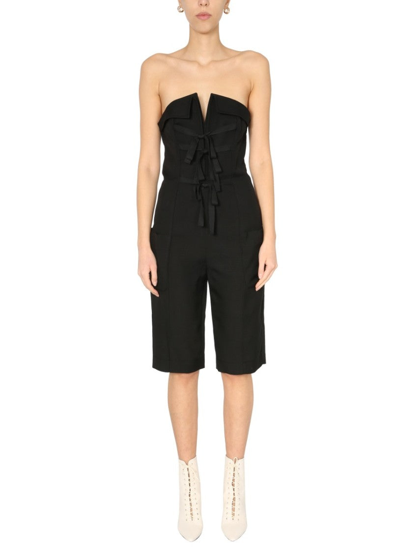 Philosophy Di Lorenzo Serafini Structured Strapless Mini Dress