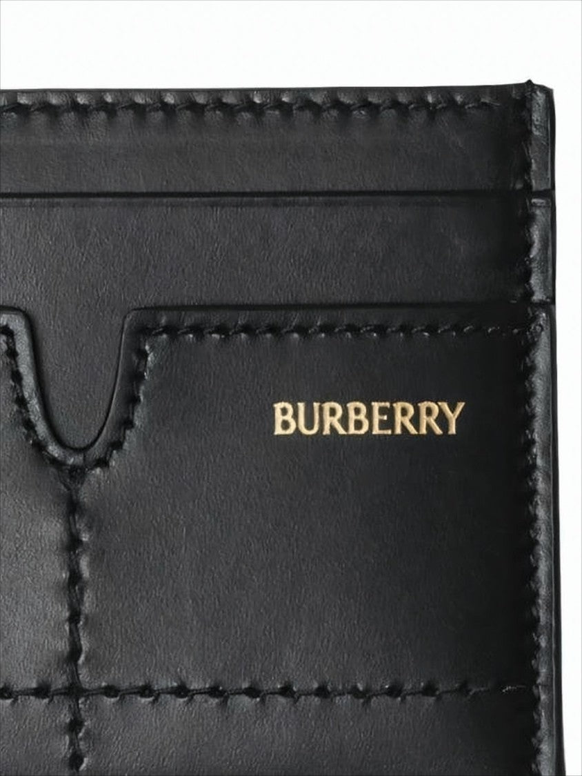 Burberry Smooth Calf Leather Card Wallet