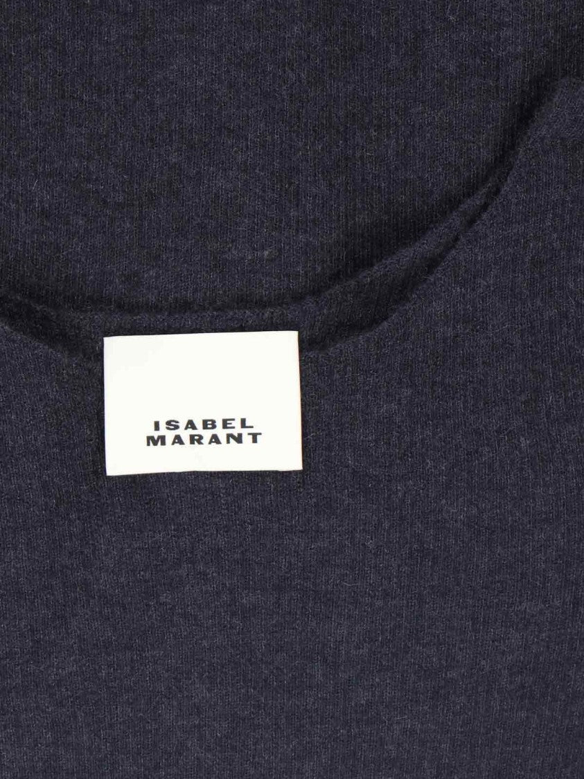 Isabel Marant Cashmere-Silk Knit Top – Black