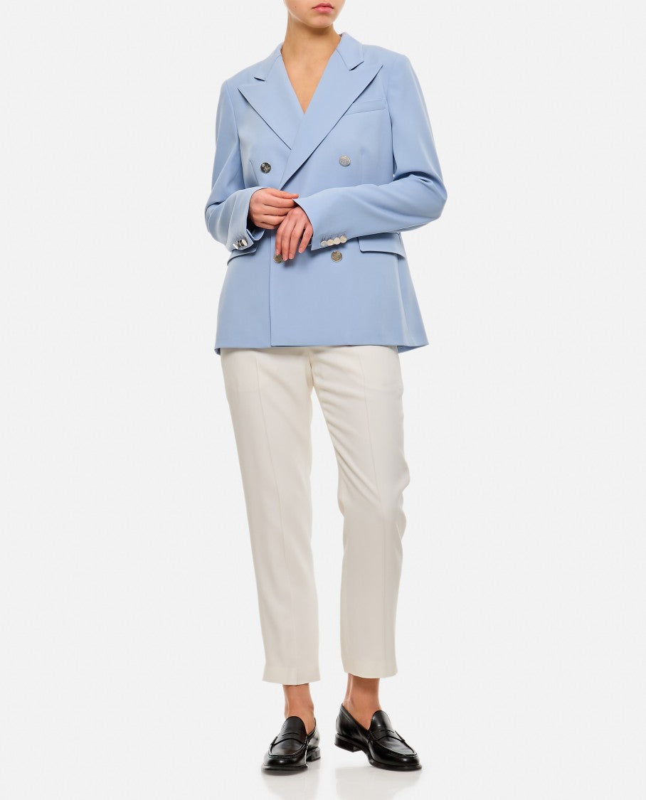 Ralph Lauren Collection Camden Wool Gabardine Double-Breasted Jacket