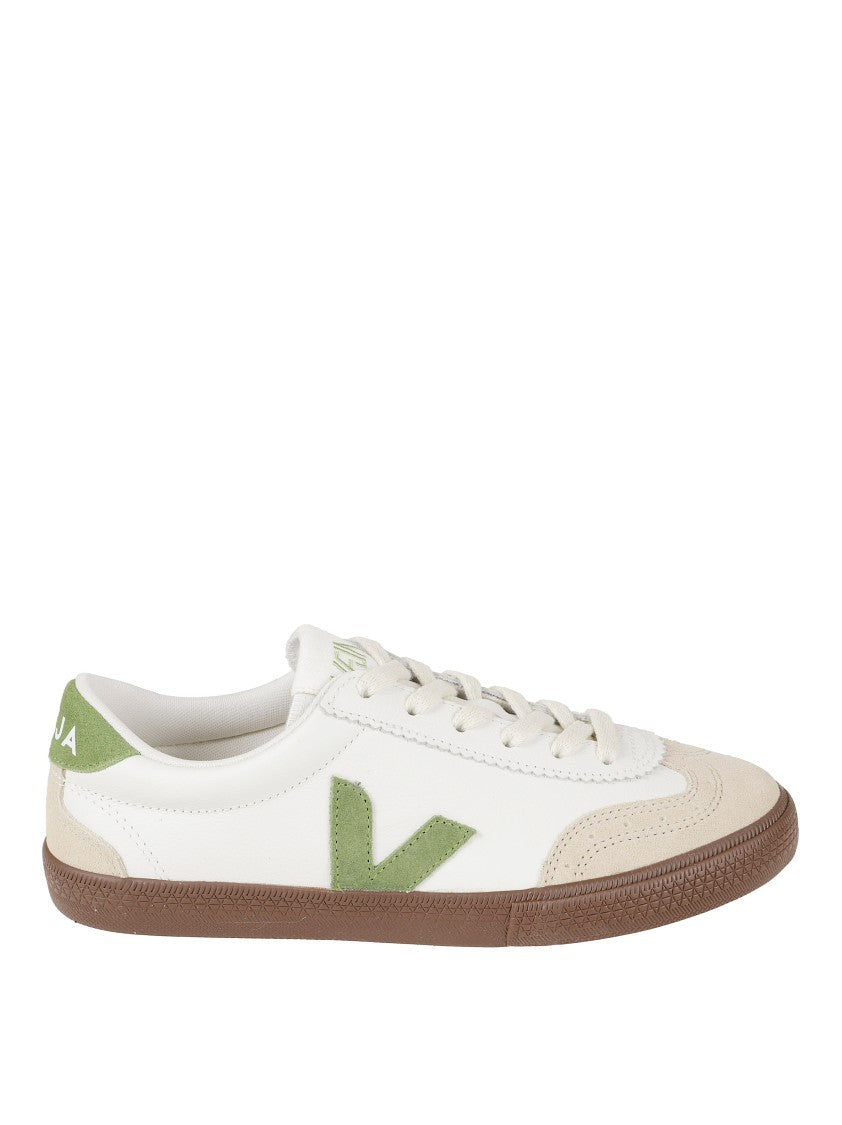 Veja Low-Top Sneakers With Suede Overlays