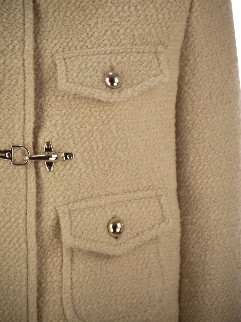 Fay 3-Hook Wool Jacket