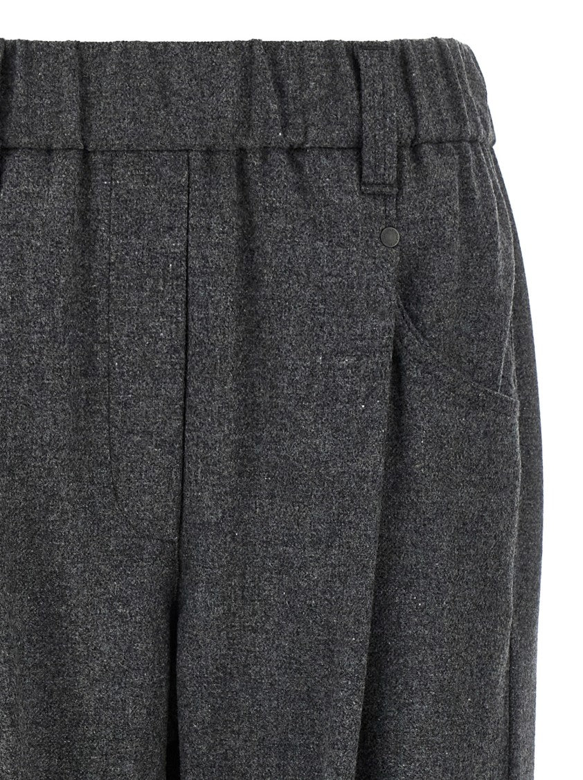 Brunello Cucinelli Wool And Cashmere Pants
