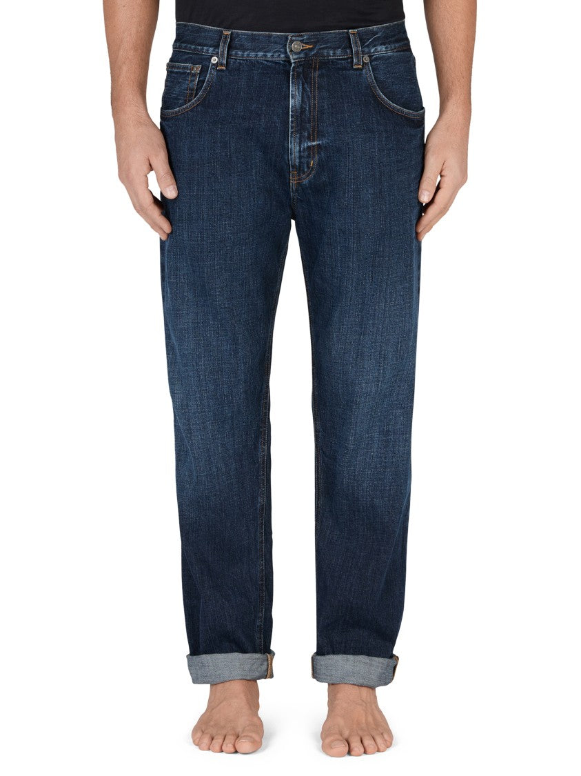 Dondup Classic Tailored Straight Leg Trousers