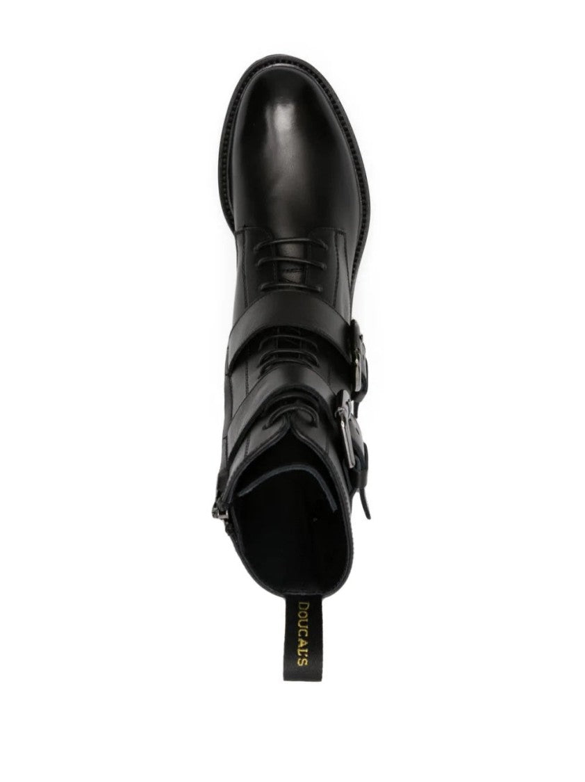 Doucal's Double Buckle Ankle Boot