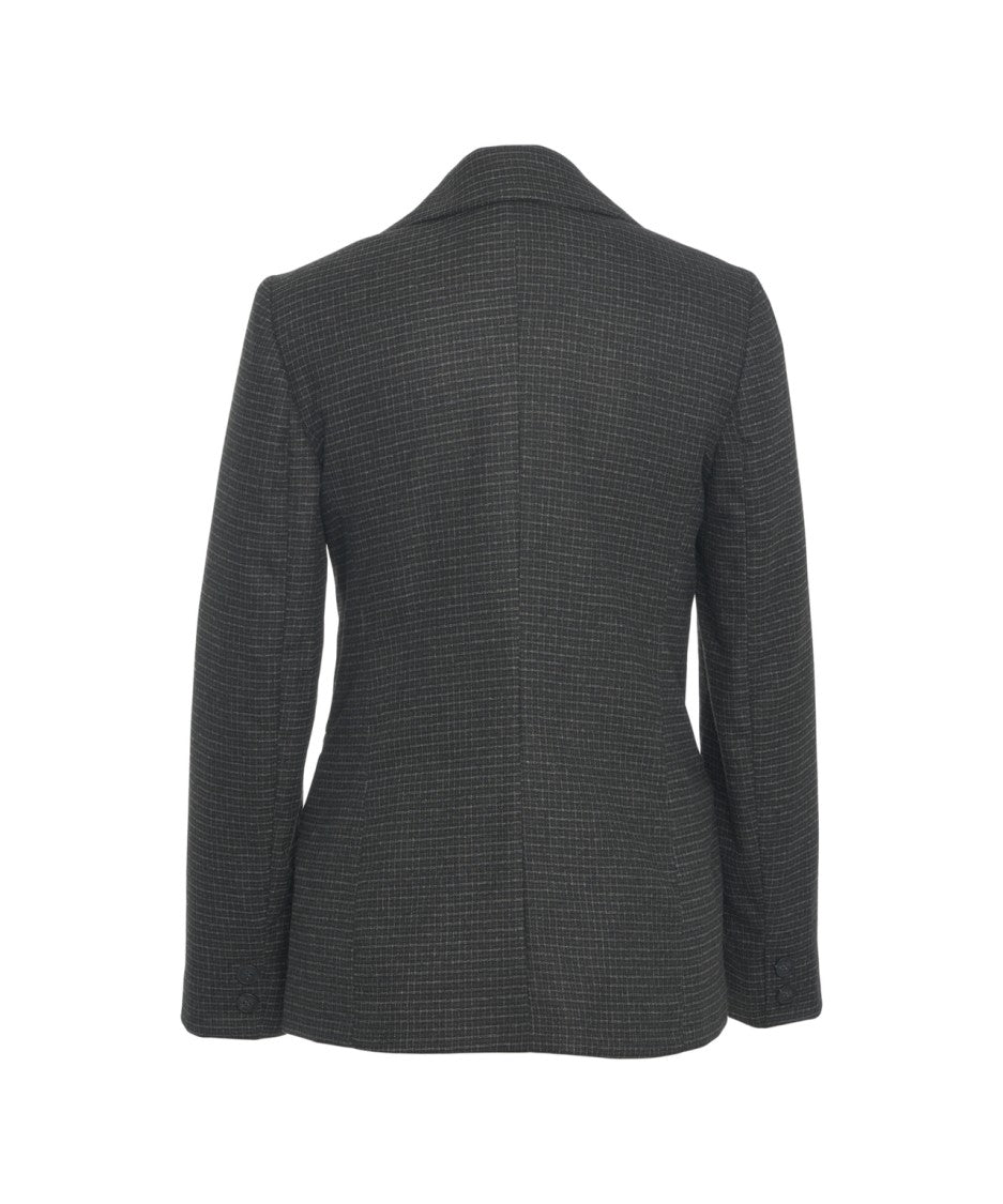 Kaos Structured Checkered Blazer