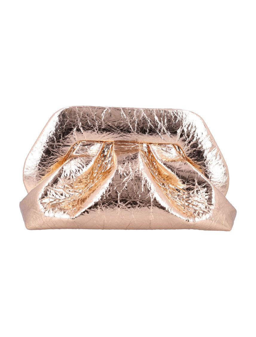 Themoirè Tia Clutch Metallic