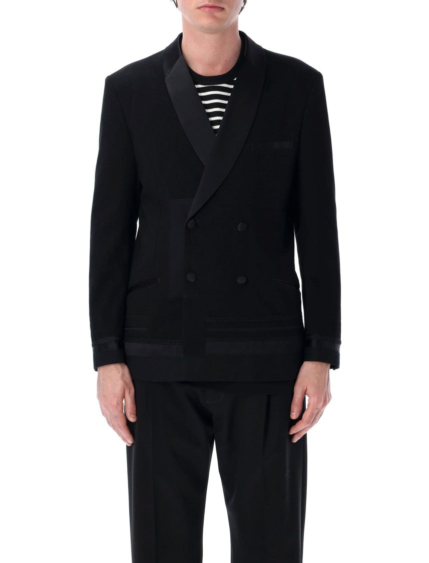 Junya Watanabe Double-Breasted Structured Smoking Jacket