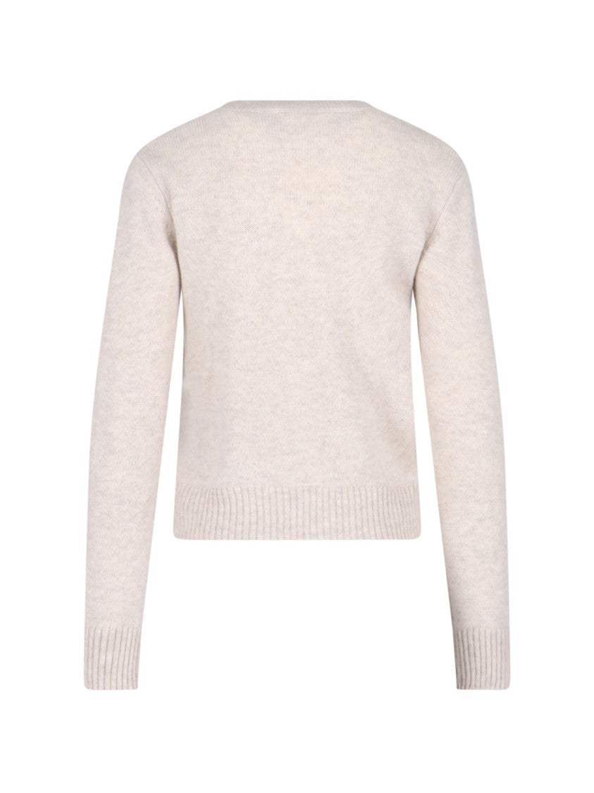 Lisa Yang Fine Knit Sweater With Crew Neckline
