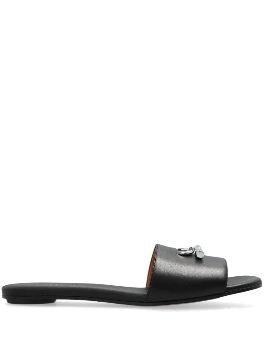 Alexander Mcqueen Open Toe Slip-On Sandals