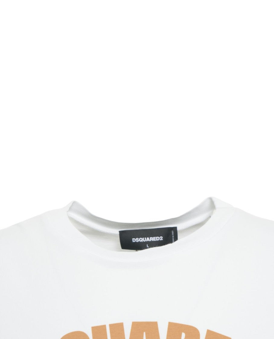 Dsquared2 Playful Graphic Print Cotton T-Shirt