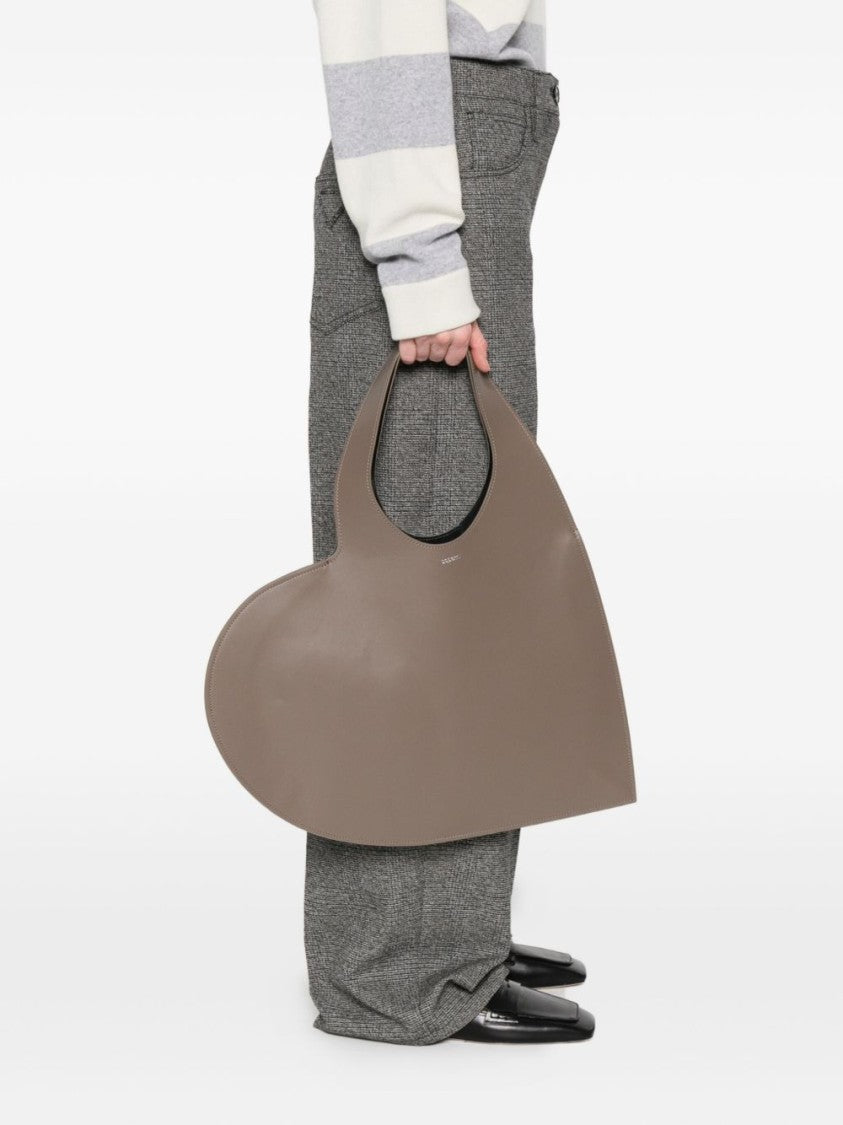 Coperni Asymmetrical Heart-Inspired Calfskin Handbag