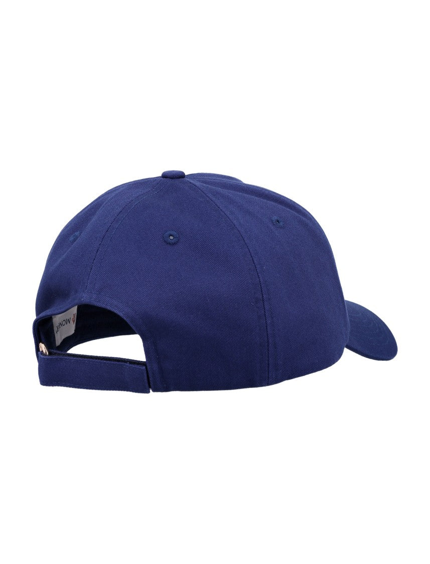 Moncler X Donald Glover Structured Six-Panel Baseball Cap In Deep Blue