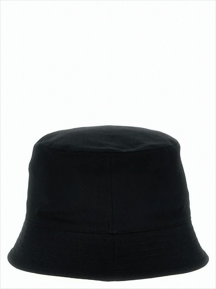 Marni Bucket Hat With Bold Red Embroidery