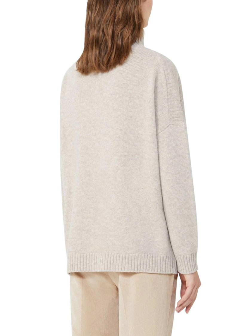 Max Mara Classic Virgin Wool Sweater With Timeless Silhouette