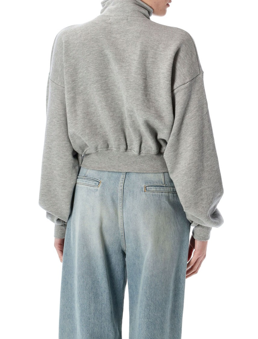 Eterne Half Zip Fleece Sweatshirt