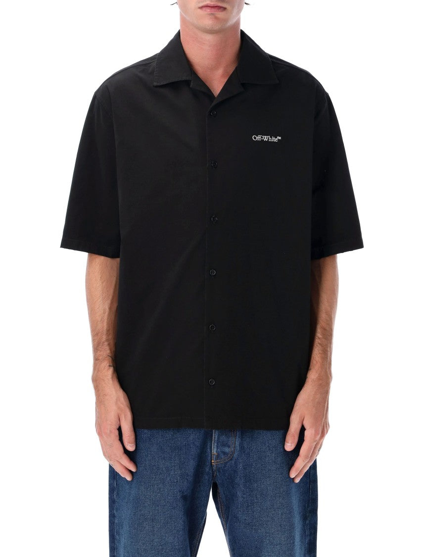 Off-White Brush Arrow Bowling Shirt