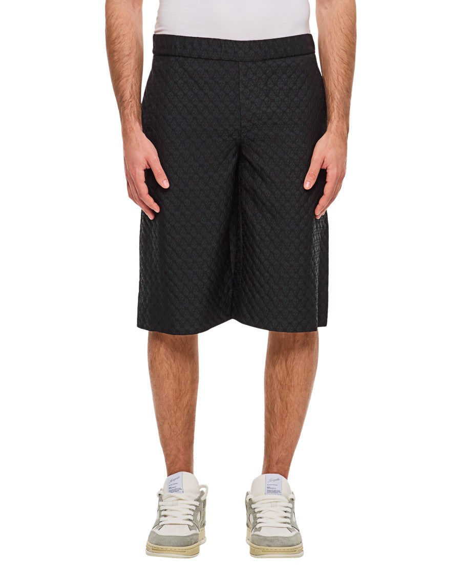 Alexander Mcqueen Printed Pyjama Shorts