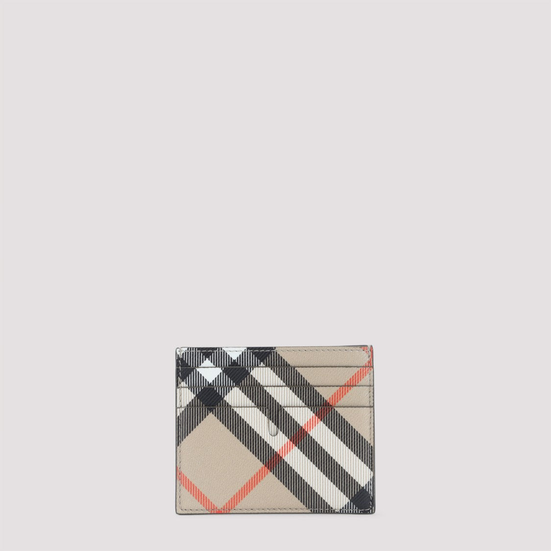 Burberry Sand Beige Tall Sandon Credit Card Case