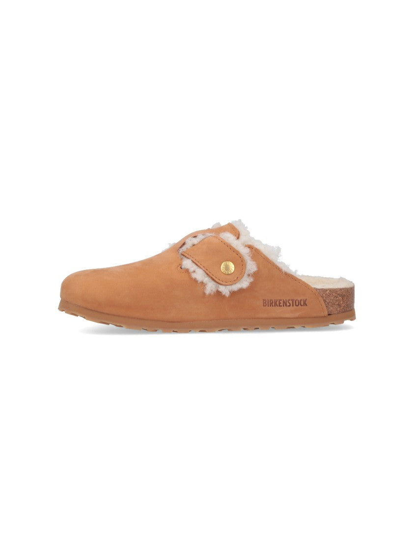 Birkenstock "Boston Bold Shearling" Mules