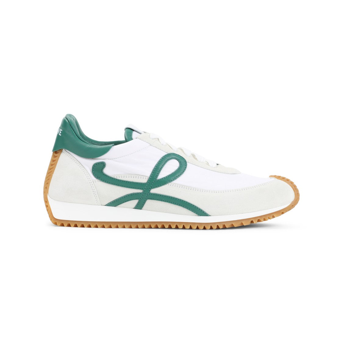 Loewe Flow Runner 2.0 Black Nylon Sneakers With Suede Overlays