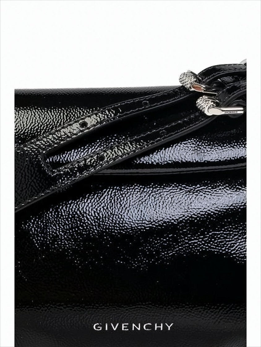 Givenchy Calf Leather Shoulder Bag With Structured Design