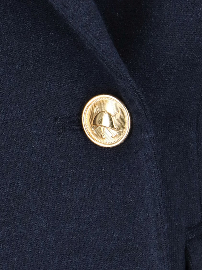 Polo Ralph Lauren Double-Breasted Blazer – Navy Blue
