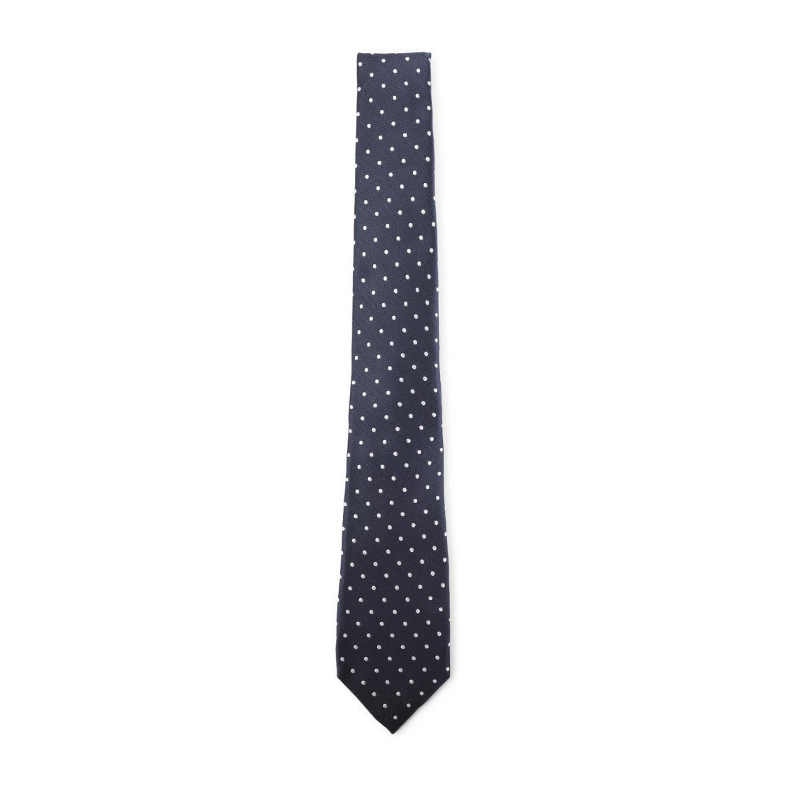 Kiton Blue Silk Tie