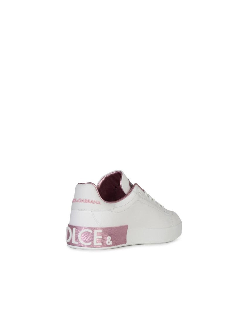 Dolce & Gabbana Portofino Leather Sneakers