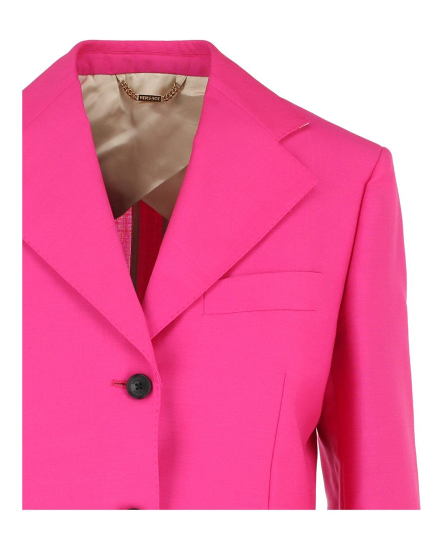 Versace Mohair Blend Blazer