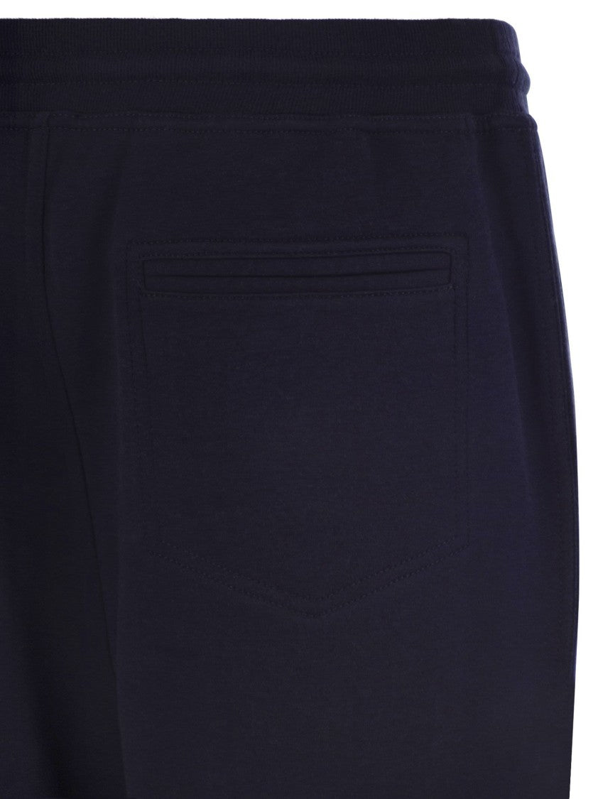 Brunello Cucinelli Sporty Trousers In Cashmere Blend